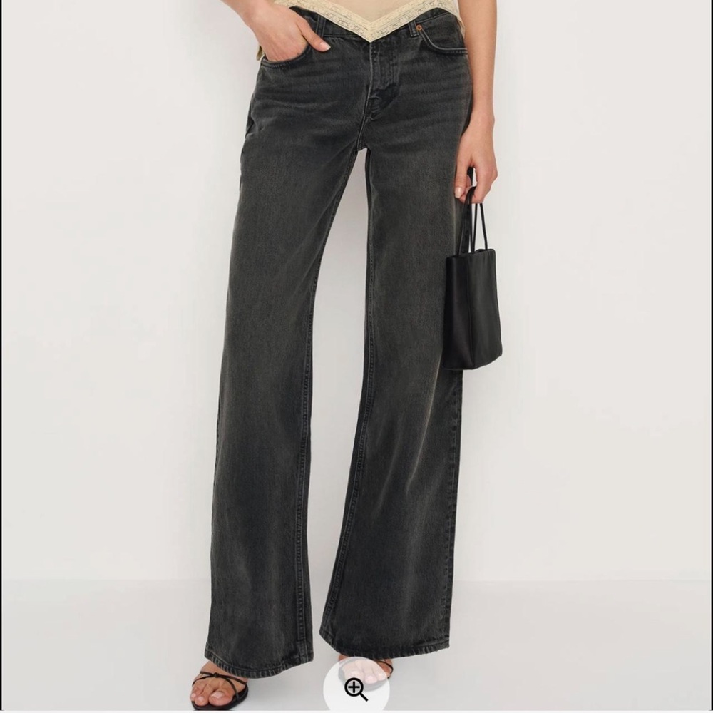 NWT Reformation Low Rise Cary Jeans - Summit